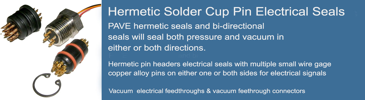Hermetic Pin Headers Sealed Electrical Feedthroughs